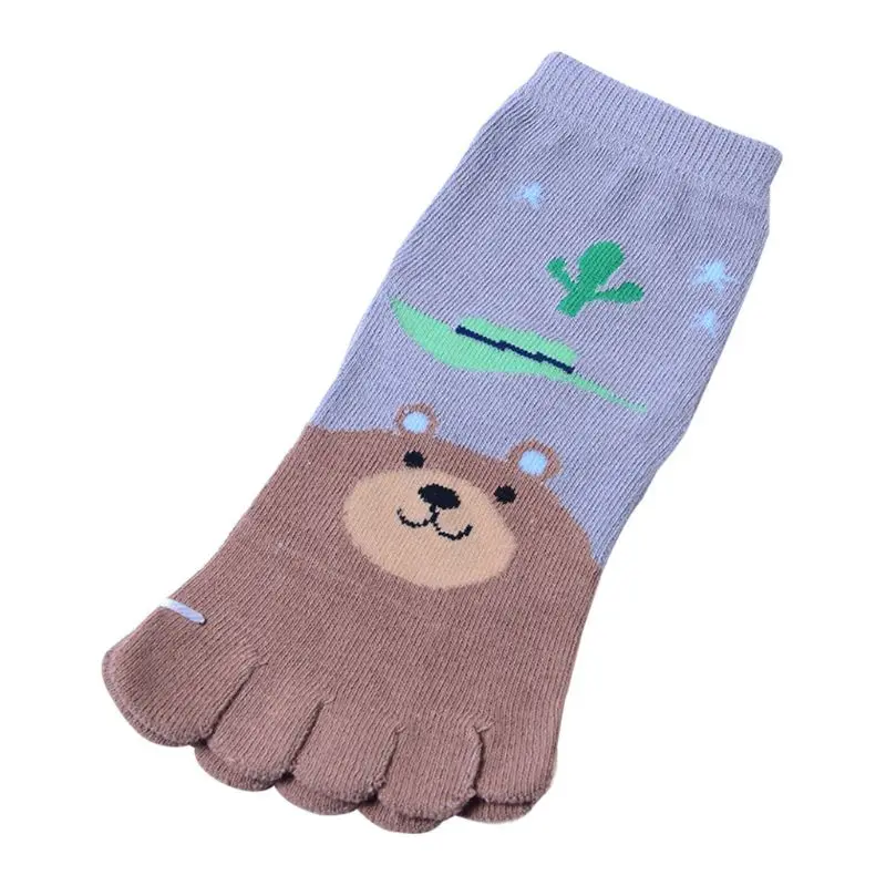 LCF-M Нижнее белье с рисунком из мультфильма трусы 5-носки хлопчатобумажные От 3 до 12 лет милые для маленьких мальчиков и девочек Разделение носок - Цвет: LCF-M