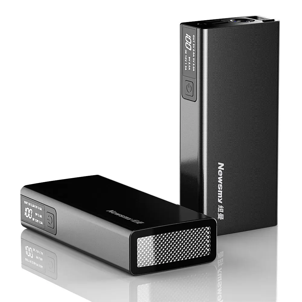 

Portable Car Jump Starter 10000mAh 12V Emergency Battery Booster Pack with LCD Screen Flashlight Multifunction Battery Booster