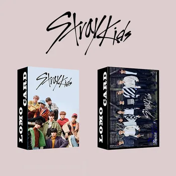 

30pcs/set Kpop Stray kids Lomo card Photo album ATEEZ GOT7 TWICE TXT NCT ITZY Photocard HD photo print album photocard for fans