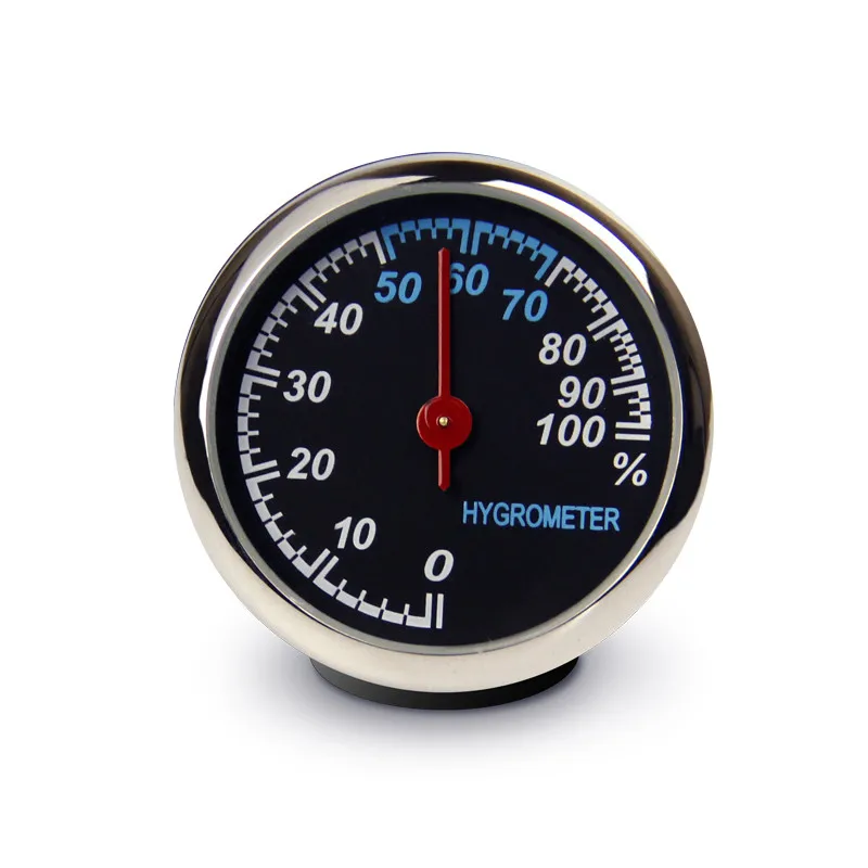 Hygrometer 1 Автомобильные светящиеся часы термометр гигрометр внутренняя палка-на приборной панели авто украшение интерьера Аксессуары для укладки подарки - Цвет: Hygrometer 1