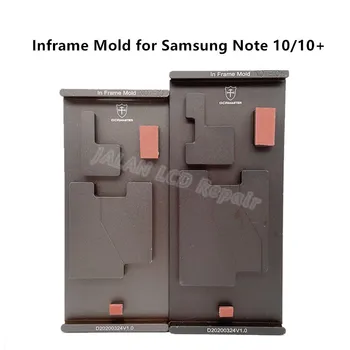 

2020 OCAMASTER in frame lamination mould for Samsung Note 10 plus 10+ N975 middle frame no hurt lcd infame laminating mold mat
