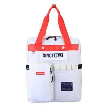 

Multi-pocket Design Women Backpack Teenage Girls School Bags Campus Student Book Bags for Teen College tooling style schoolbag