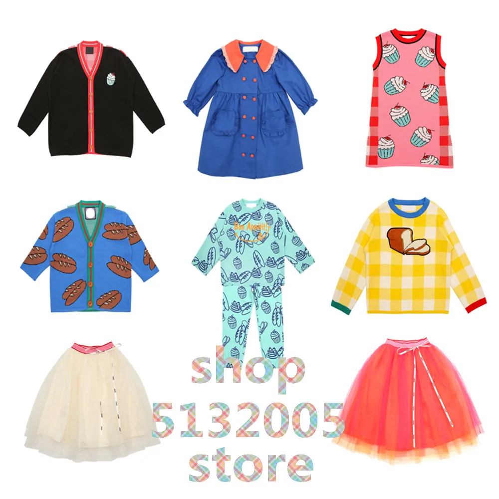 

Pre-sale2019 Autumn and Winter BEBE Brand Bread Ice Cream Series Sweater Sports Suit