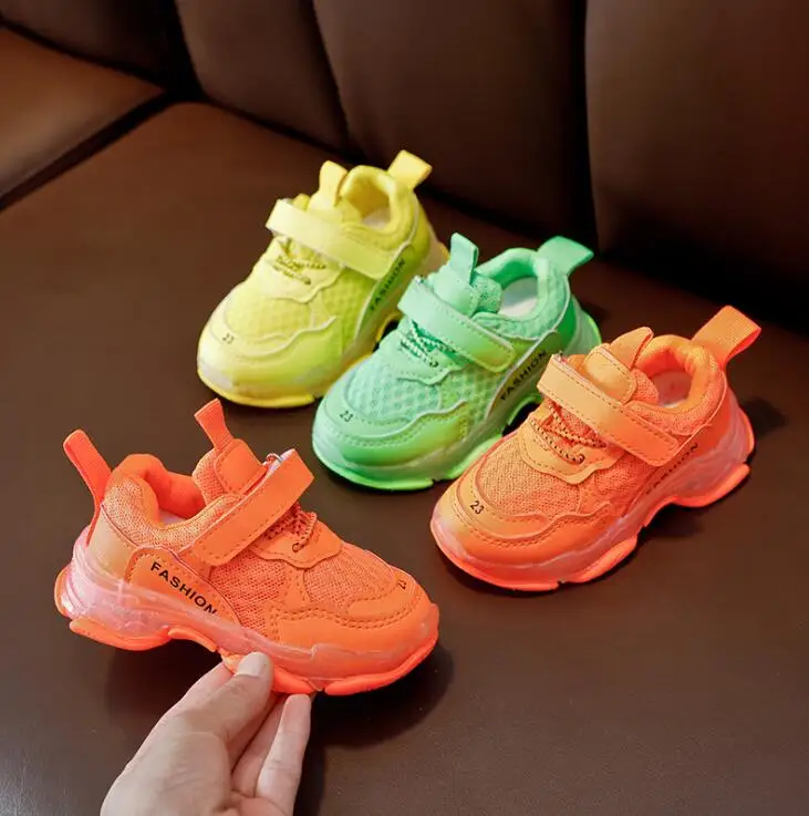 Spring Autumn Boys Shoes Casual Sports Kids Sneaker Moccasins Solid Anti-slip Children Shoes for Boys