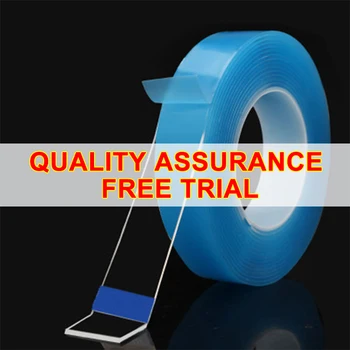 

Transparent Tape - Nano Magic Double Sided Tape NoTrace Reusable Waterproof Adhesive Tapes Cleanable Home gekkotape ultifunction