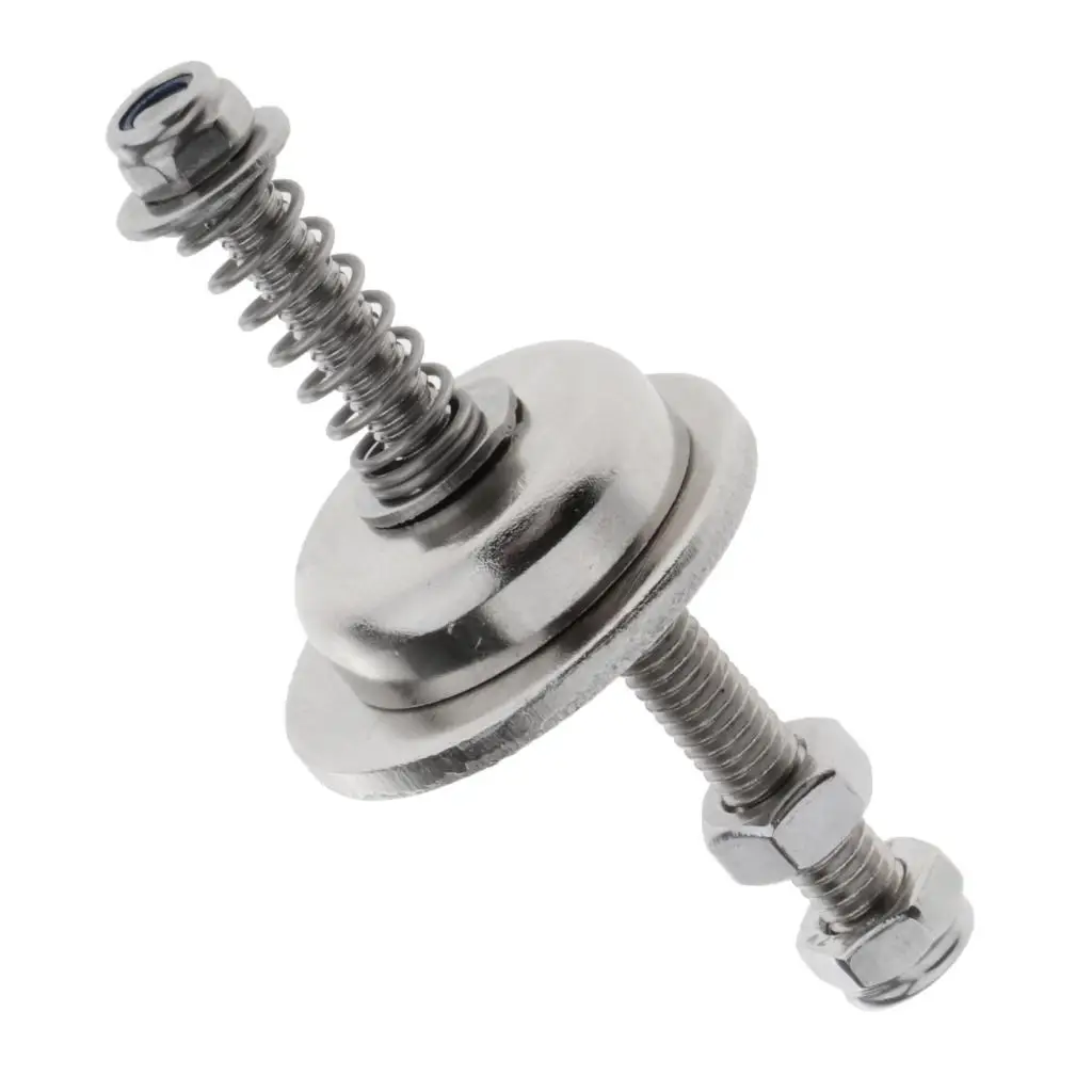 Folding Bike Magnetic Snap Buckles Stainless Steel Magnet Clips Lock 6mm Screw Holes Fork Mount Holder for Bicycle Storage