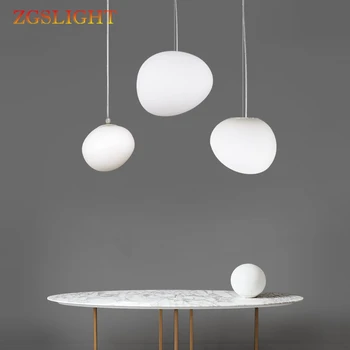 

Nordic Pendant Lights LED Pendant Lamps Round Globe Glass Hanglamp For Dining Living Room Bedroom Kitchen Suspension Luminaire