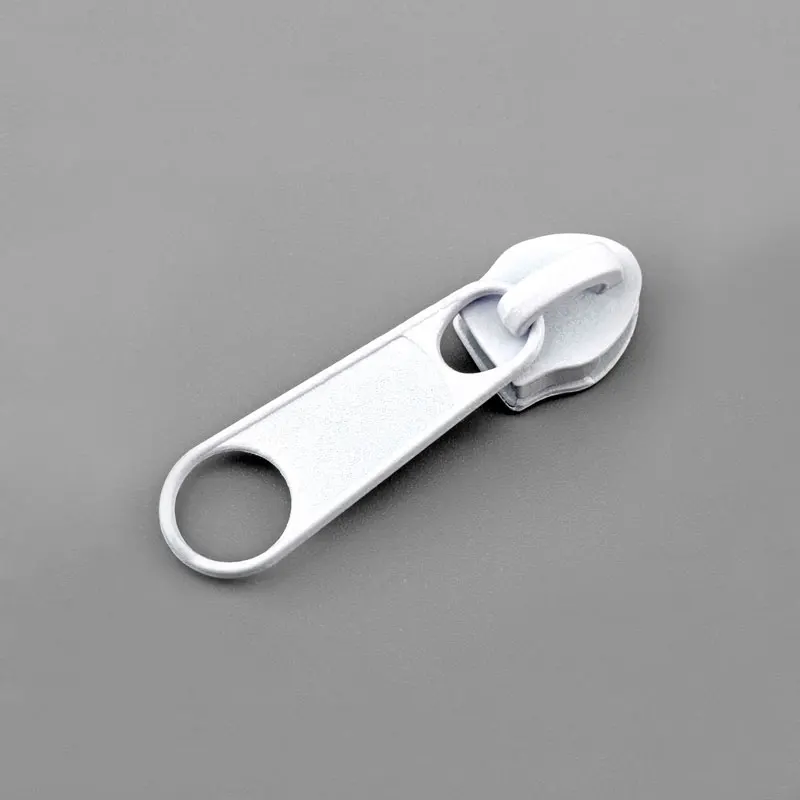 White 25 шт./лот 5# тянуть металлические застежки головы портной одежды сумки на молнии Замена ручной работы аксессуары LX691 - Цвет: White