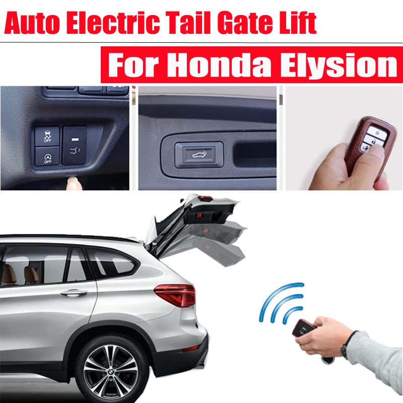 Auto Elektronica Elektrische Tail Gate Lift Achterklep Assist System Voor Honda Elysion 2016-2019 Afstandsbediening Kofferdeksel Voorkomen pinch Auto Elektronica Elektrische Tail Gate Lift Achterklep Assist System Voor Honda Elysion 2016-2019 Afstandsbediening Kofferdeksel Voorkomen pinch