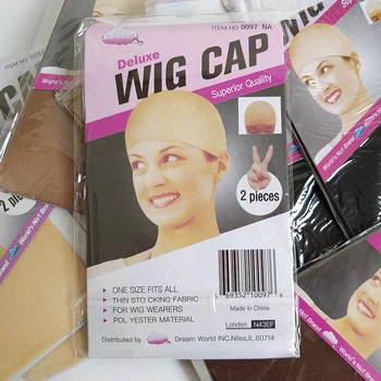10pcs/Lot Wig Caps For Making Wigs Stocking Wig Cap Snood Nylon Stretch Mesh Nude Flesh Weaving Nude Wig Cap 3