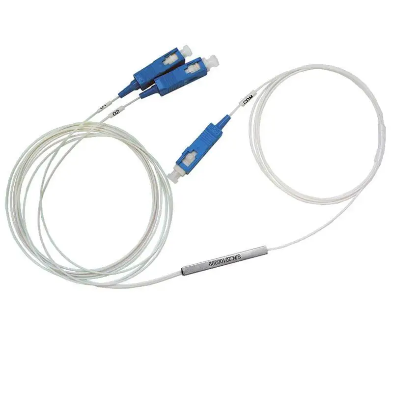 10 шт. мини plc сплиттер 1/2 волоконно-оптический разветвитель plc 0,9 мм sc/upc
