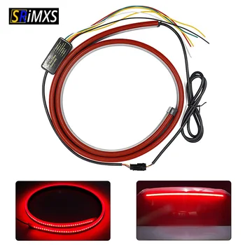 

90cm Car High Mount Brake Stop Lights Accessories Auto Styling High Additional Brake Lamp Warning Turn Signal LED Strips