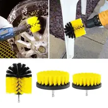 Автомойка 12 шт. электрическая насадка в виде щетки Coche для чистки шелковистых колес мойка высокого давления скраб колодки для вытирания силовых сверл очистка скруббера