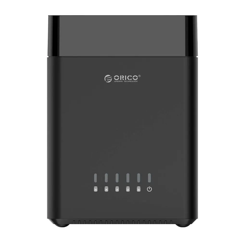  ORICO HDD caja herramienta de aluminio libre USB 30 5-bay 35 pulgadas SATA caja de disco duro HDD a