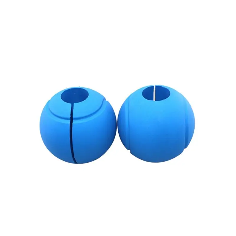 1 Pair Fitness Barbell Dumbbell Thick Grips Kettle Bell Fat Grip Pull Up Bar Handles Weightlifting Bodybuilding