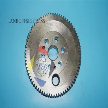 

LANBOFFSETPRESS one pc M4.005.870 SM74 gear original used M2.011.870 big gear for sm74 pm74 offset printing machine