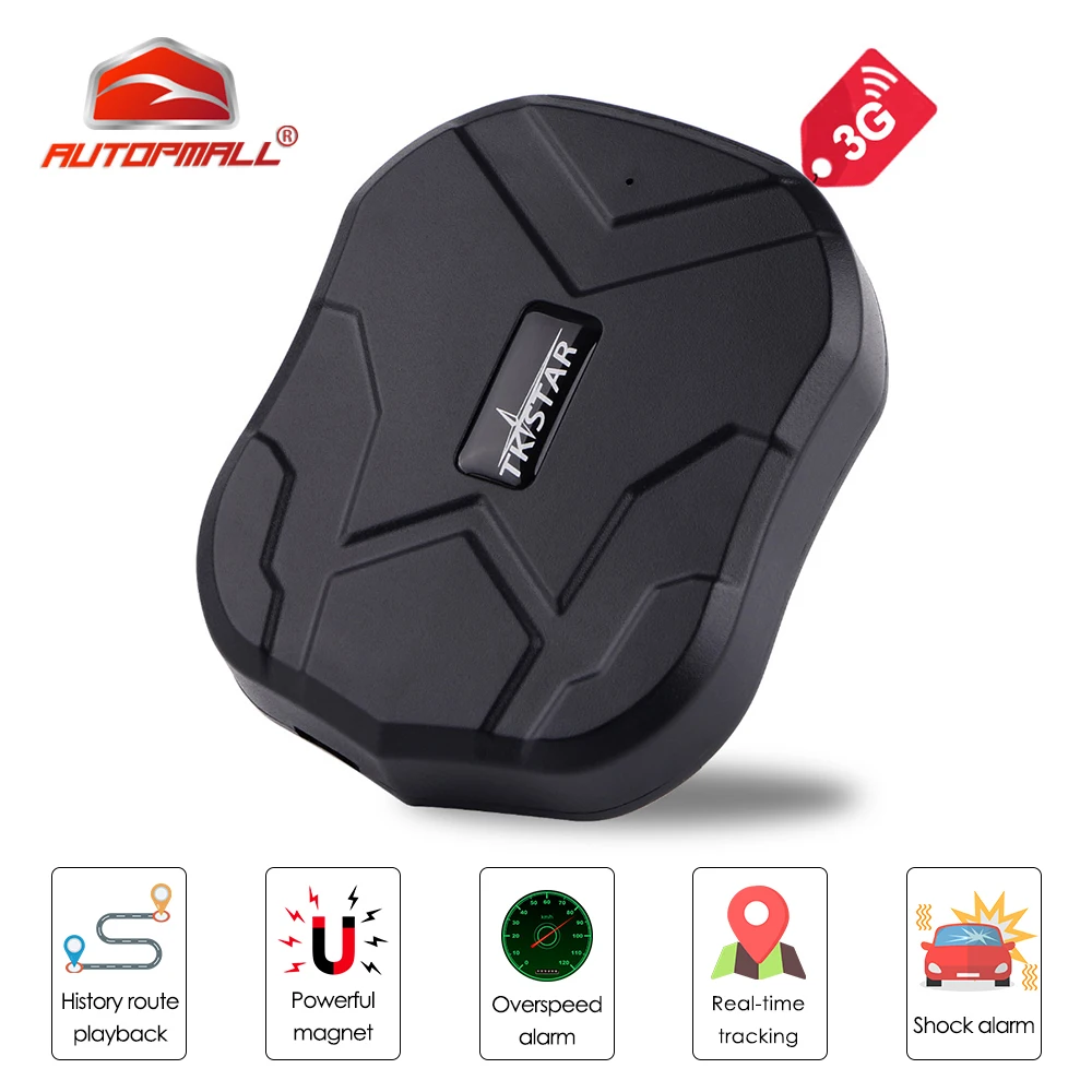 TK905 GSM GPS GPRS Car Tracker Real Time Tracking Device Waterproof Long Standby