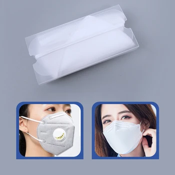 

1pcs Mask Folder Storage Bag Pollution Free Organizer Mask Organizer Accessories for Outdoor Dustproof Face Masks