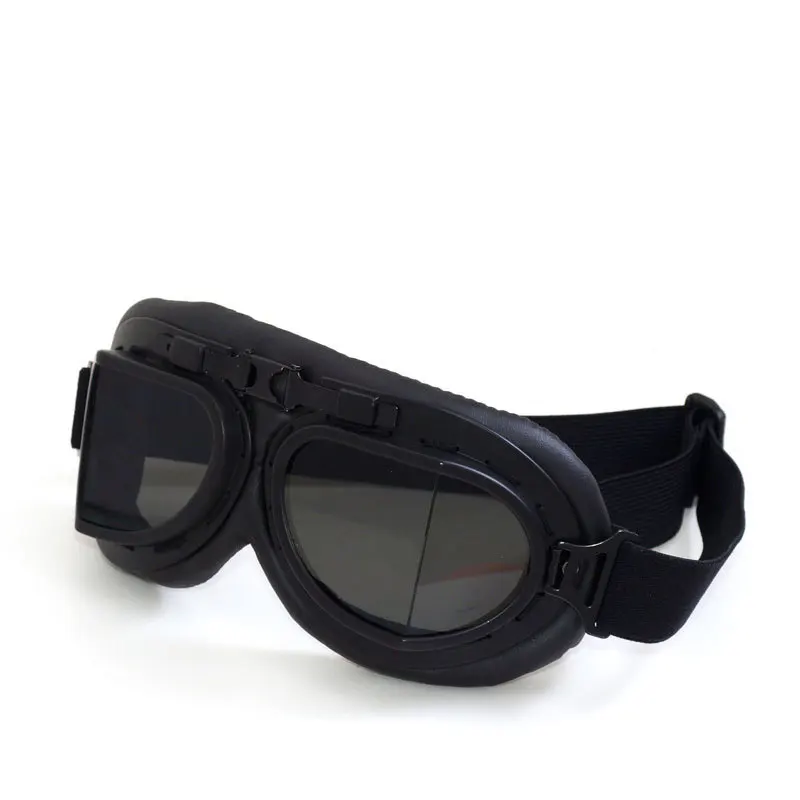 Производители Harley Goggles Ретро Второй мировой войны очки Harley Goggles для мотоцикла ветрозащитные песочные рабочие очки все черные коробки