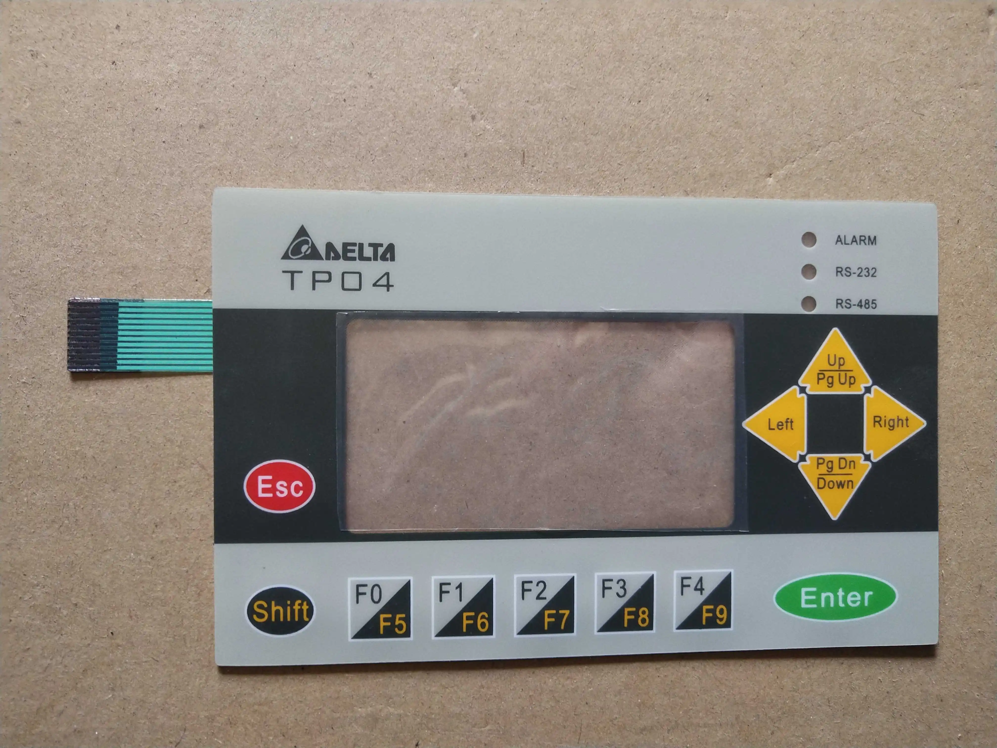 

TP04G-AS1 TP04G-AS2 TP04G-AF2 Text Display Button Mask