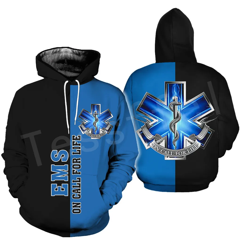 

Tessffel Emergency Medical Technician EMT EMS Paramedic NewFashion Unisex Pullover 3DPrint Sweatshirt/Hoodies/zipper/Jacket s-3