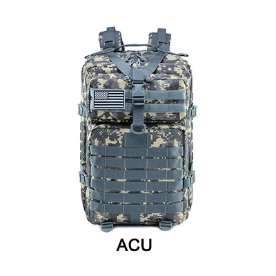 ACU GLEEGLING многофункциональные рыболовные сумки большой емкости военный тактический рюкзак рыболовные уличные сумки рыболовные аксессуары - Цвет: ACU