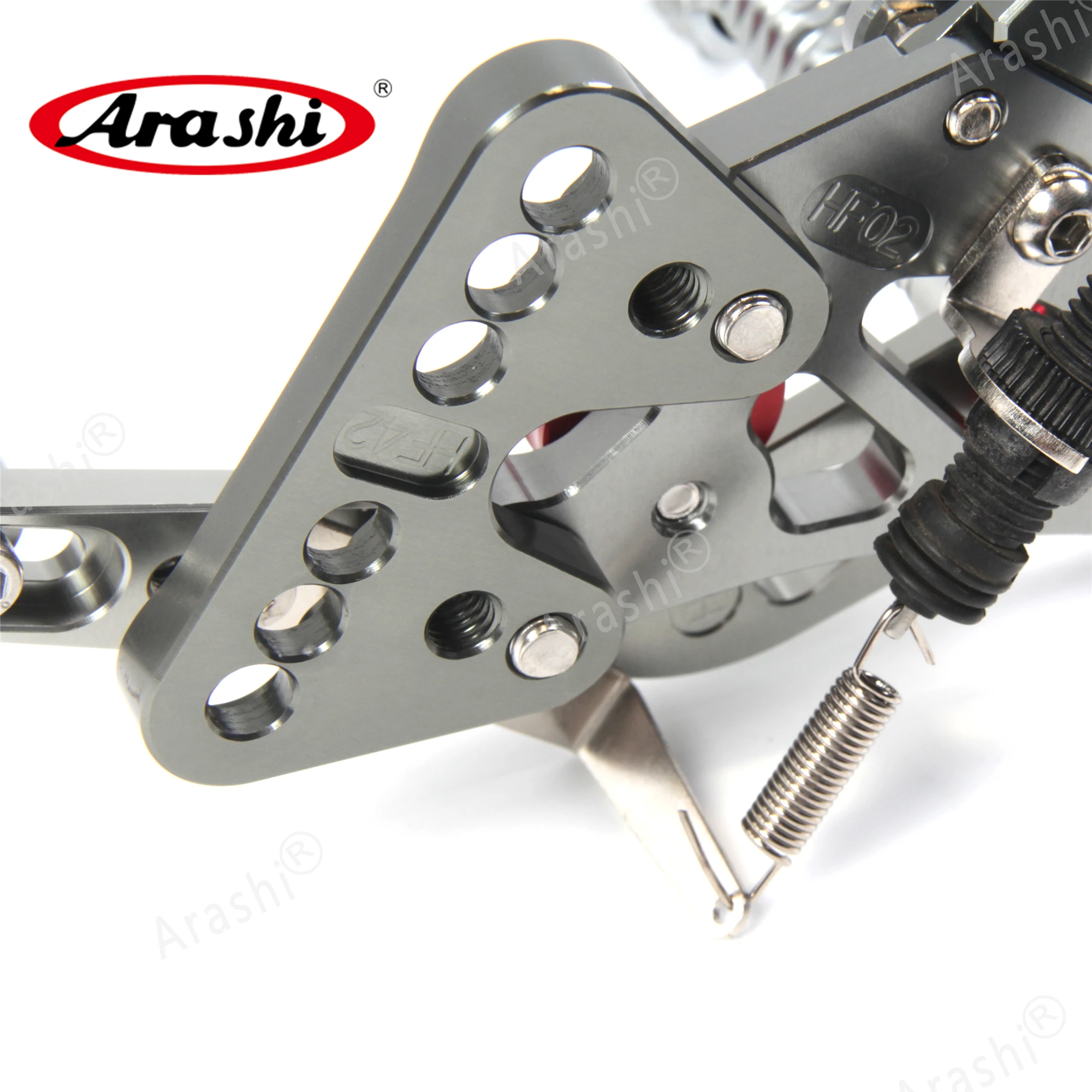 Arashi для SUZUKI GSXR1000 2005 2006 CNC Rider Rearset регулируемые Подножки GSX-R1000 GSXR 1000 05 06