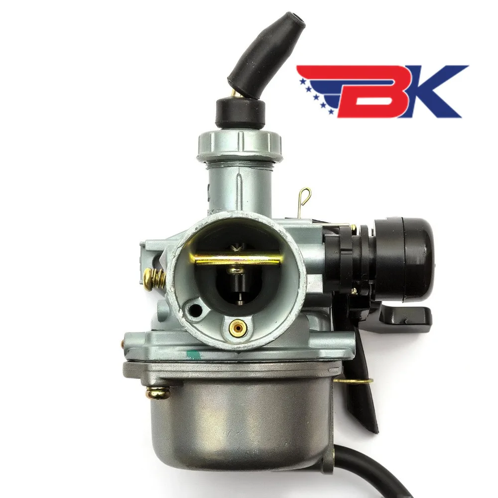 Карбюратор PZ19 ручной дроссель 50 70 90 110cc 125cc для Sunl ATV Quad Go Kart carb