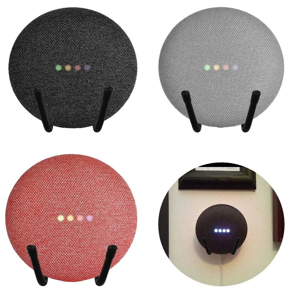 4x Wall Mount Stand Hanger Holder For Google Home Mini Smart Assistant