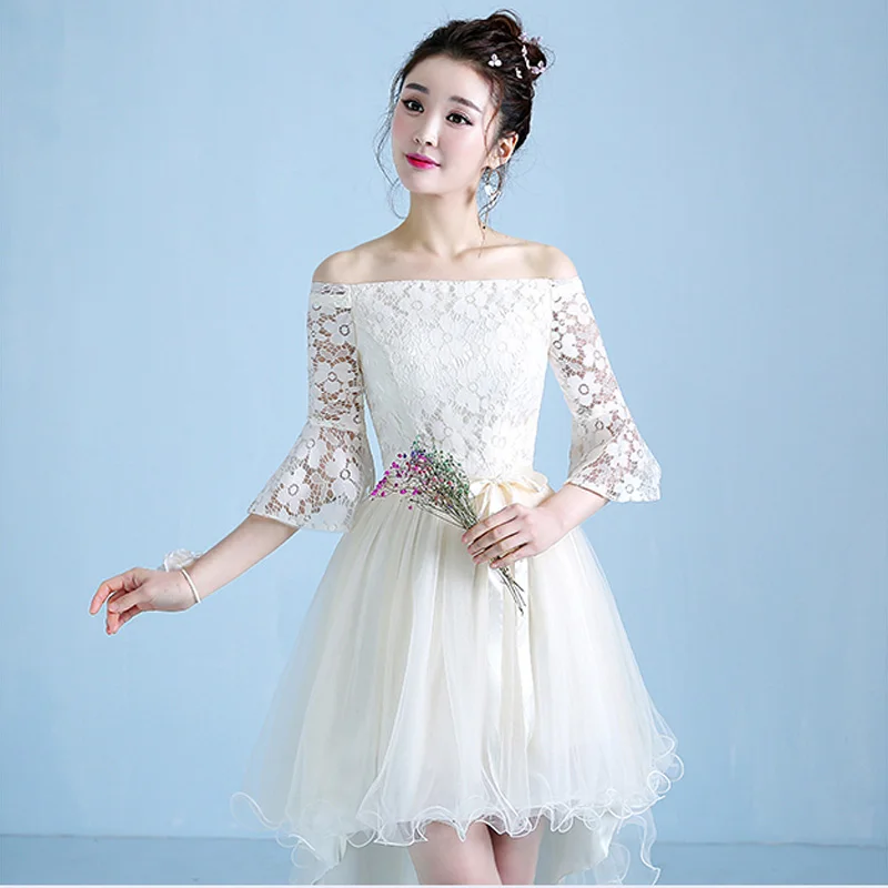 Короткие платья подружки невесты JaneyGao - Color: stype C
