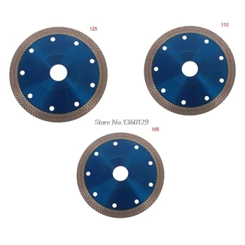 

Super Thin Diamond Ceramic Circular Disc Saw Blade 105/115mm/125mm Porcelain Blade Hot Sintered Cutting Blade for Cut Dropship