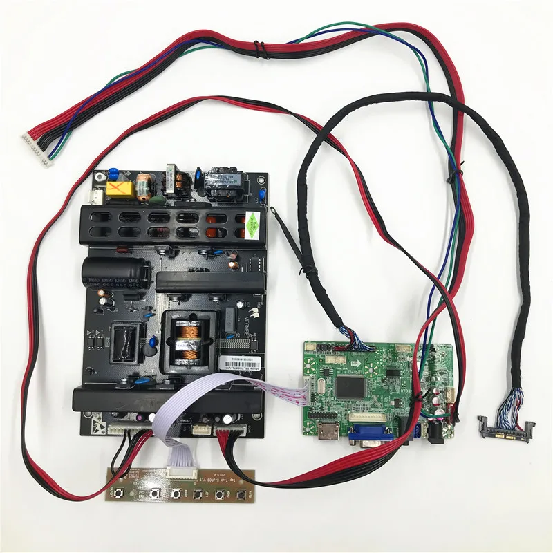 Плата контроллера 51P HDMI VGA RTD2483 V1.1 Встроенная скачка поддержка программы BOE 32 дюймов 1920X1080 LVDS ЖК-панель DV320FHM-NN0