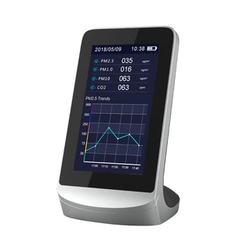 

Indoor Multi-Function Air Quality Monitor Formaldehyde TVOC Gas Quality Monitor 203F