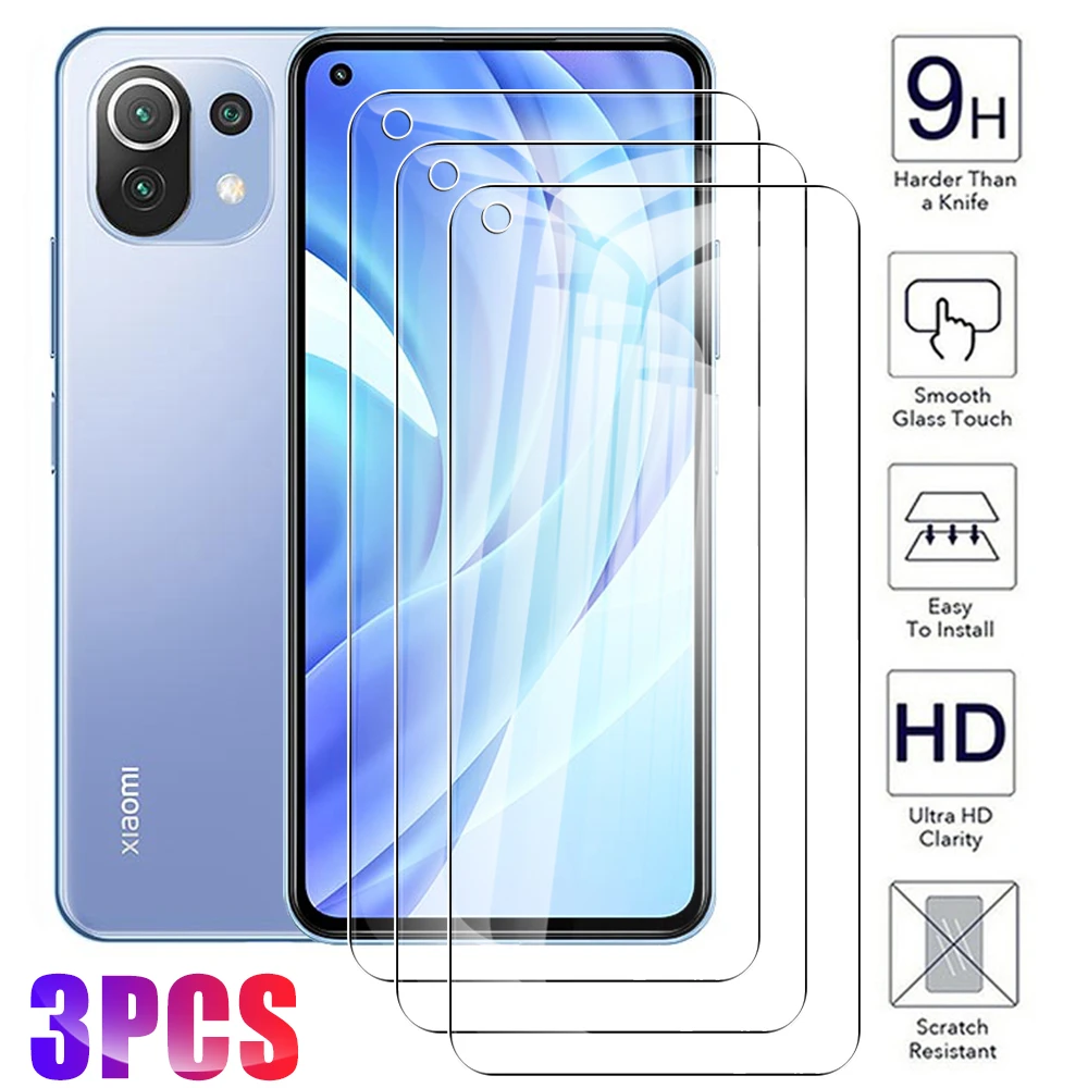 t mobile screen protector 3 Pcs Xiomi 11lite Tempered Glass Protective For Xiaomi Mi 11 Lite 5G Mi11 i 11i Mi11i Mi11lite Xiami Screen Protector Glas Film mobile screen protector