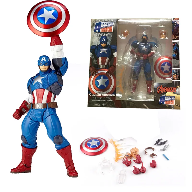 revoltech captain america