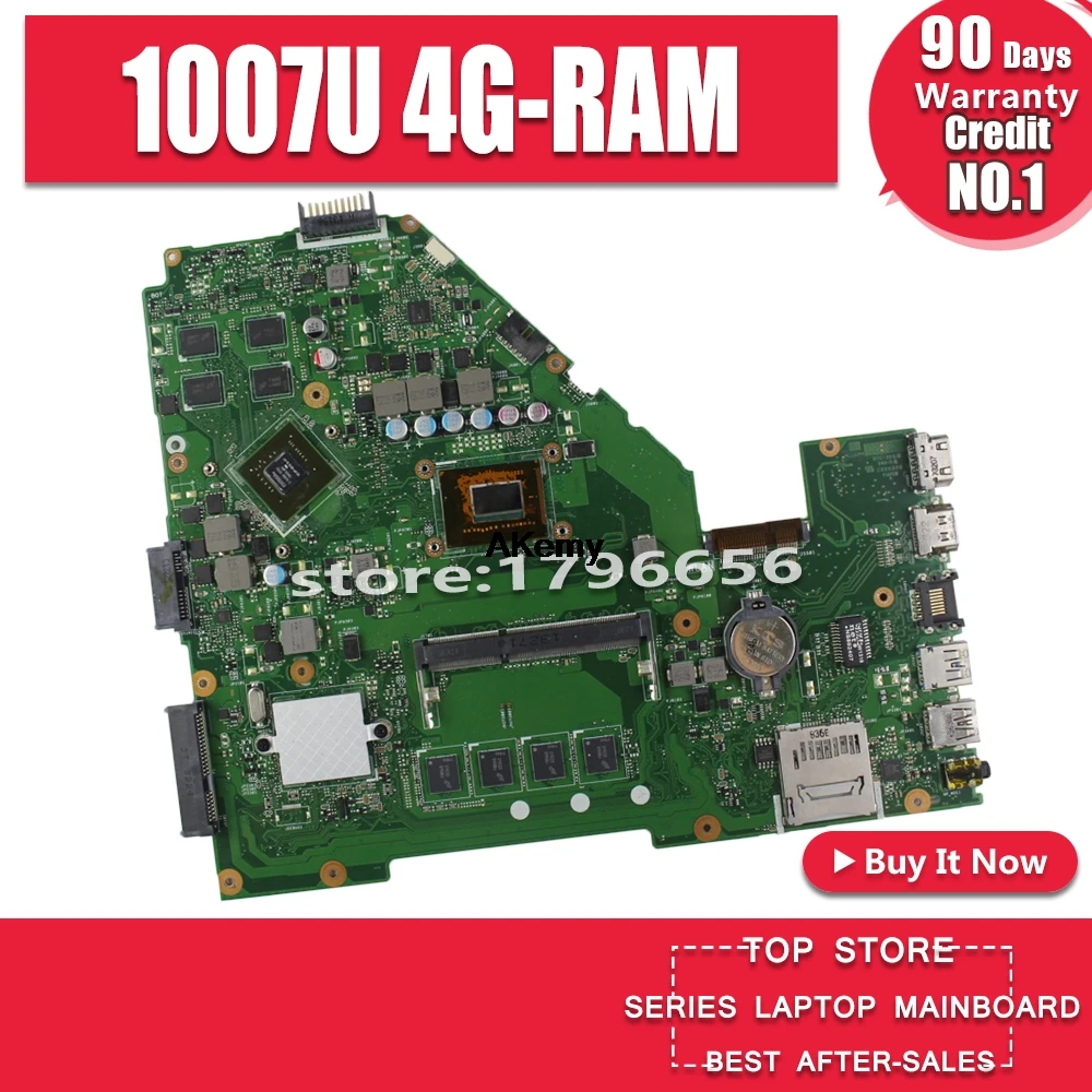 X550CC Laptop Moederbord Voor Asus R510C X550C A550C Y581C Moederbord 1007-CPU 4G-RAM GT720M-GPU Moederbord 100% Test Ok X550CC Laptop Moederbord Voor Asus R510C X550C A550C Y581C Moederbord 1007-CPU 4G-RAM GT720M-GPU Moederbord 100% Test Ok
