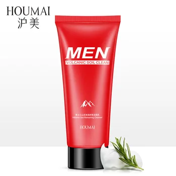 

Volcanic Mud Foam Cleanser Deep Cleansing Facial Cleanser Moisturizing Oil Control Shrink Pores Remove Blackhead Face Cleaner