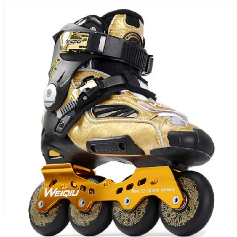C1 Горка роликовые коньки patines для SEBA WFSC KSJ IGOR тормоза раздвижные роликовые коньки обувь WEIQIU LVQ Fierce 76 80 мм 90A EUR 35 до 43 - Цвет: C1