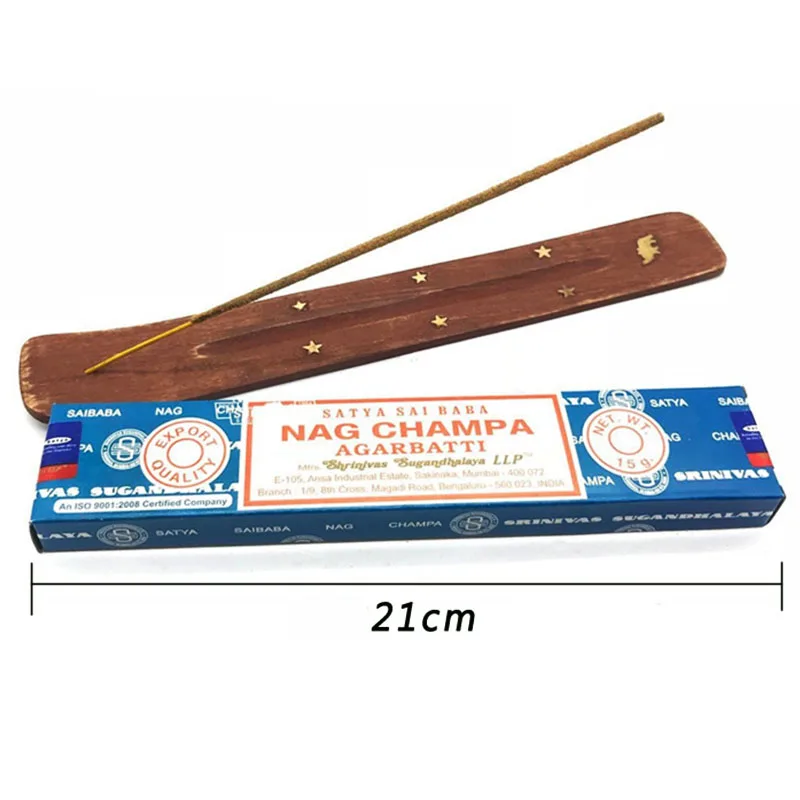 Индийские благовония Satya Nag Champa линия ароматный Саи Баба медитация домашний сандаловое дерево благовония E