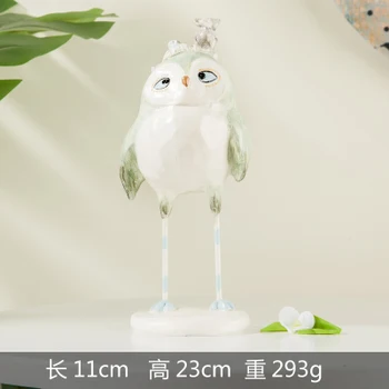 

INS CREATIVE PERSONALITY CUTE ANIMAL OWL SMALL ORNAMENTS FOR ROOM INDOOR CABINET HOME FURNISHING SOFT DECORATION