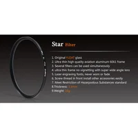 KnightX Star Line Filter For canon nikon dslr photography light d3300 200d 24-105 d5300 49mm 52mm 55mm 58mm 62mm 67mm 72mm 77mm 2
