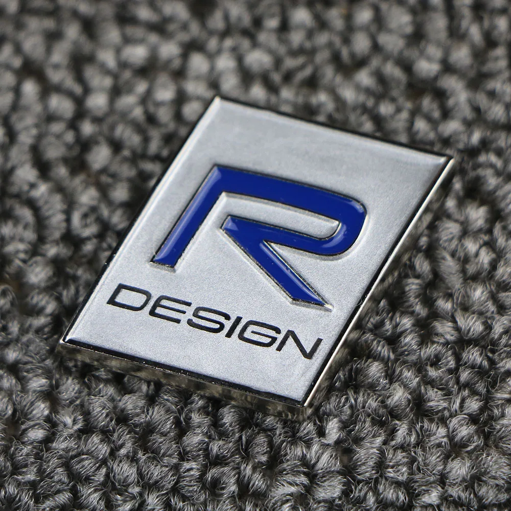 3D наклейка Polestar R-DESIGN, логотип, крышка багажника с маркировкой, аксессуары из цинкового сплава, наклейка для Volvo Polestar - Название цвета: R-DESIGN