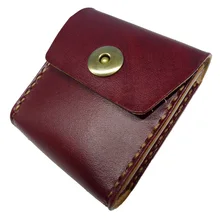 Два в одном кожаном поясном мешке небольшая сумка на пояс на поясном мешке для ключей Автомобильный Футляр для ключей складывающиеся очки коробка ручная работа для мужчин и женщин S1652cg