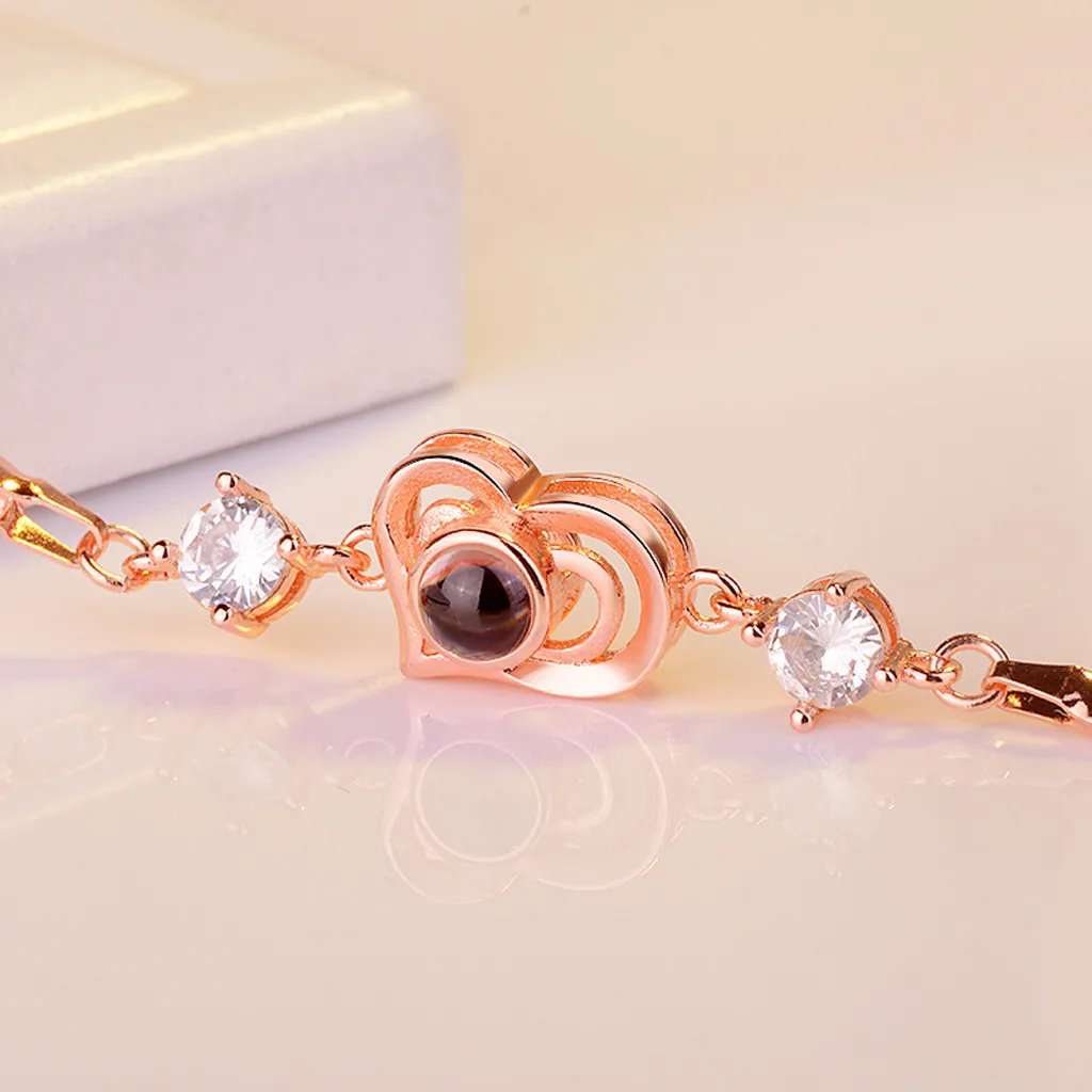 Браслеты для женщин pulseira masculina аксессуары 100 языков я люблю вас день Святого