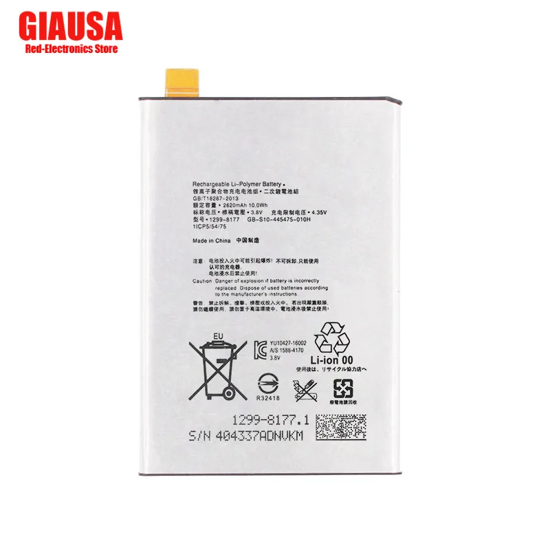 

FOR Sony 1299-8177 Is Suitable for F5122 Battery XZ2 Wholesale Polymer F5121 Lithium Battery
