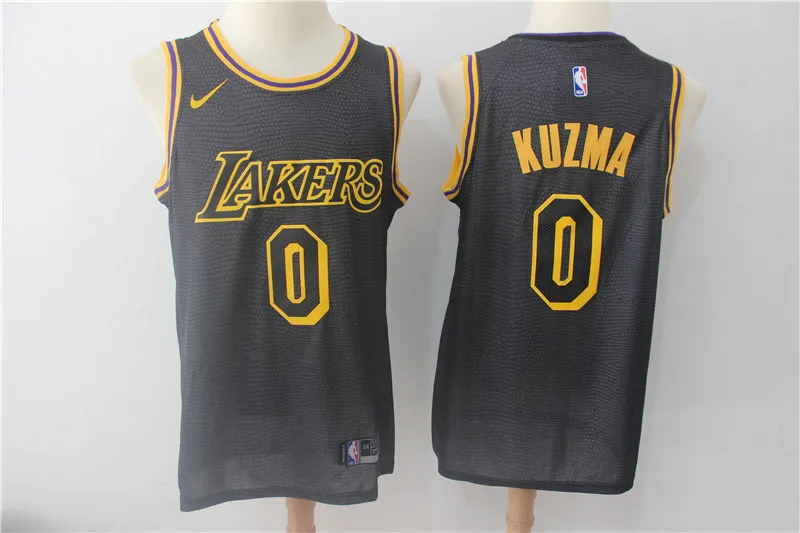 A+++ Качественная мужская одежда для взрослых#0 Kyle Kuzma 2 Lonzo Ball 14 Brandon Ingram Jersey Los Angeles - Цвет: for men