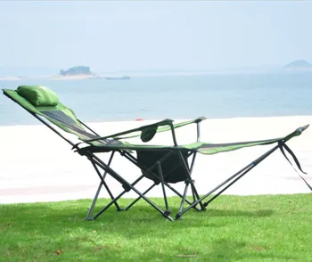 

Beach chair fast ultra light outdoor portable folding sitting and lying dual purpose chair backrest fishing chair camping