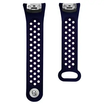 

Two-Color Soft Silicone Wrist Strap Sports Watchband Bracelet Replacement for Samsung Gear Fit 2/Fit 2 Pro SM-R360 Smart Watch Accessories