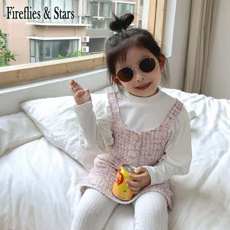 Сезон весна осень Одежда для девочек комплект из 3 предметов футболки грудничков