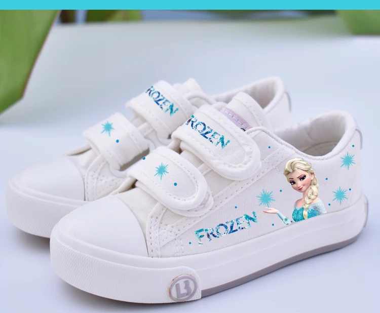 Disney children's frozen princess Sophia girls casual non-slip soft bottom sports shoes sneakers kids shoes for girl